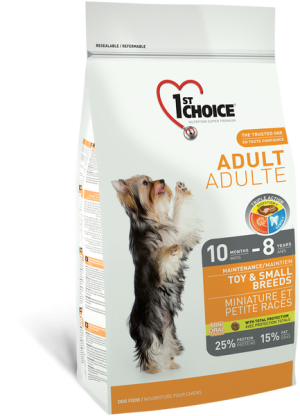 פירסט צ'ויס עוף כלב בוגר מגזע קטן 2.27 ק"ג