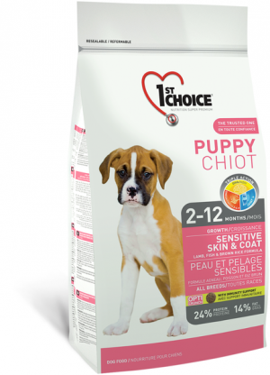 פירסט צ'ויס גורים כבש דג ואורז 2.72 ק"ג