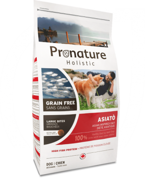 אוכל יבש לכלבים – אסיאטו של פרונייצ׳ר כופתיות גדולות לכל שלבי החיים, 12 ק״ג