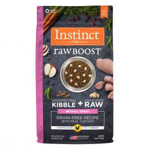 אינסטינקט גורים ובוגרים רובוסט עוף עם נתחים לגזע קטן