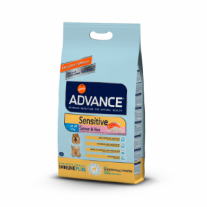 אדוונס כלב בוגר סנסיטיב סלמון