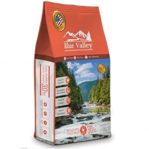 בלו ואלי כלב גור ג.גדול על בסיס עוף