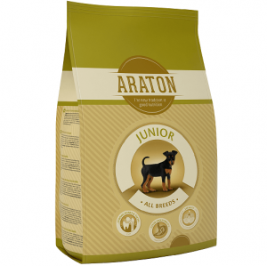 אראטון כלב גור עוף